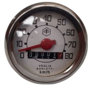 ukscooters VESPA SMALL SPEEDOMETER 0-80KM V50 V90 V100 NEW