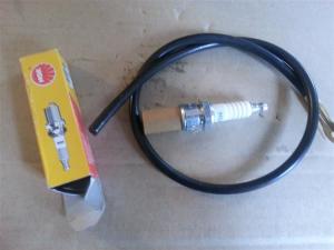 UKSCOOTERS LAMBRETTA NGK SPARK PLUG AND HT CABLE NEW.