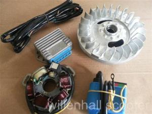 LAMBRETTA 12V ELECTRONIC IGNITION SYSTEM GP/DL SIL STATOR K2 KIT
