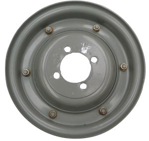 VESPA 8 INCH WHEEL RIM SILVER VBB VNB ETC HEAVY DUTY 8" NEW