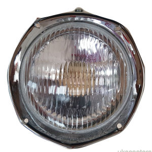 ukscooters LAMBRETTA S3 LI SX TV HEADLIGHT COMPLETE RIM HOLDER HALOGEN ITALIAN