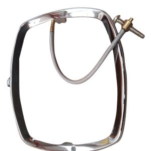ukscooters LAMBRETTA GP HEADLIGHT SURROUND RIM CHROME WITH EARTH WIRE NEW