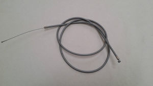 LAMBRETTA THROTTLE CABLE INNER AND OUTER GREY NEW