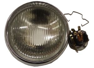 LAMBRETTA LI S2 HEADLIGHT UNIT & HOLDER INNOCENTI CEV MARKS HEADLAMP