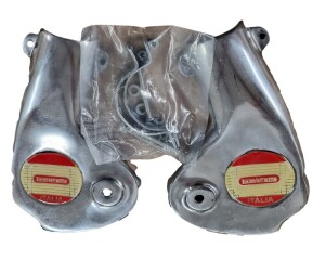 ukscooters LAMBRETTA FORK EMBELLISHERS POLISHED METAL LI/SX/TV/GP PAIR