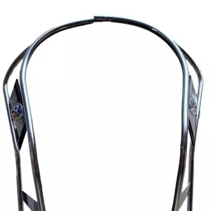 ukscooters VESPA LEGSHIELD CHROME BEADING PX PE T5 DOUBLE BAR  CUPPINI
