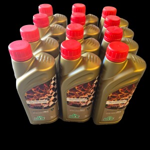 12 Rock Oil Synthesis Synth 2 Racing Race - 12 x 1 Litre + MEASURE JUG