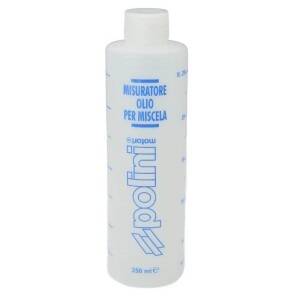 Polini Oil Mixing Bottle/ Measuring Jug with Cap 250 ml