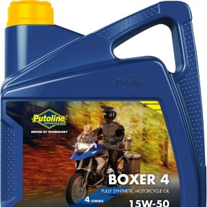 Putoline Boxer 4 15W/50 Fully Synthetic Motorcycle Engine Oil - 4 Litre | Premium Performance 🏍️