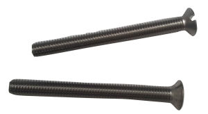 UKSCOOTERS LAMBRETTA HEADSET SCREWS X 2 LI SERIES 2 NEW STAINLESS STEEL