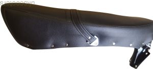 ukscooters LAMBRETTA GIULIARI TYPE DUAL SEAT WITH CATCH GP LI TV SX BLACK NEW